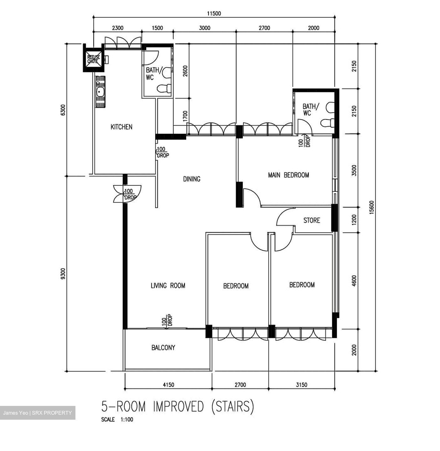 Blk 168 Woodlands Street 11 (Woodlands), HDB 5 Rooms #623060801